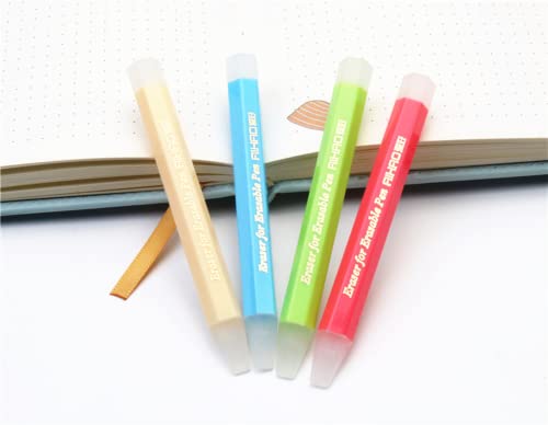 4PCS / LOT Heißer löschbarer Radiergummi Schülerarbeit Temperaturregelung Tinte Magic Gel Pen Gummi Langlebig und modisch von Generic