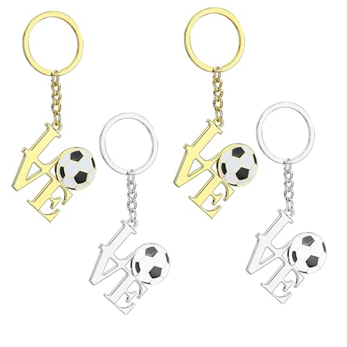 4Pcs Mini Metall Fußball Schlüsselanhänger,Fußball Kinder Schlüsselanhänger, Fußball Sport Keychain,Metall Schlüsselanhänger Set für kinder Party Mitgebsel für Jungen Mädchen 4Pcs Mini Metall Fußball Schlüsselanhänger,Fußball Kinder Schlüsselanhänger, Fußball Sport Keychain,Metall Schlüsselanhänger Set für kinder Party Mitgebsel für Jungen Mädchen von Generic