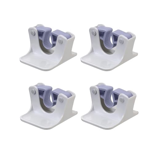 4X Wand Montieren Mopp Halter Home Storage Werkzeuge für Garage Waschküche Schrank von Generic