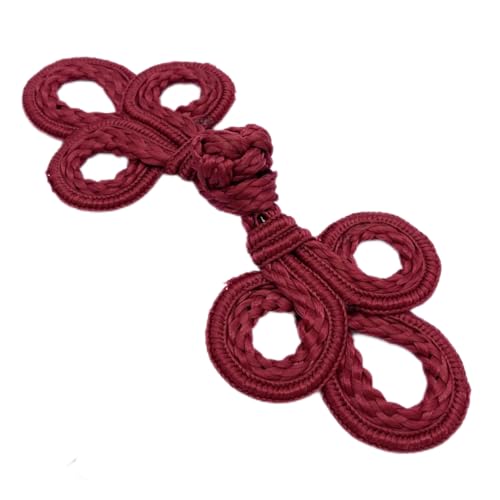 5 Paar/Pack Chinesische Knoten Frosch Knöpfe Verschluss Nähknöpfe Befestigung für DIY Nähen - Vielseitiges und leicht zu verwendendes Knopfset für den täglichen Modegebrauch 5 Paar/Pack Chinesische Knoten Frosch Knöpfe Verschluss Nähknöpfe Befestigung für DIY Nähen - Vielseitiges und leicht zu verwendendes Knopfset für den täglichen Modegebrauch von Generic