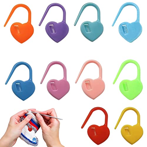 5 Pcs Häkeln Marker, 1000 Stk. Bunte Häkelstichmarker, Stitch Markers zum Stricken Nähen 5 Pcs Häkeln Marker, 1000 Stk. Bunte Häkelstichmarker, Stitch Markers zum Stricken Nähen von Generic