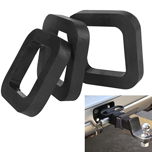 5 Stück Hitch Schalldämpfer Pads, Kupplungs Empfänger Schalldämpfer Pad, Eliminiert Lärm und Bietet Polsterung Zwischen Empfängern und Anhängerkupplungen, Gummi Anhängerkupplungs Kissen 5 Stück Hitch Schalldämpfer Pads, Kupplungs Empfänger Schalldämpfer Pad, Eliminiert Lärm und Bietet Polsterung Zwischen Empfängern und Anhängerkupplungen, Gummi Anhängerkupplungs Kissen von Generic