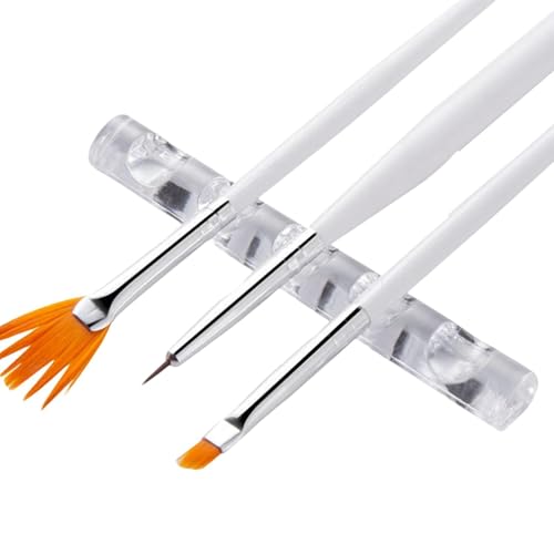 5-Wege-Aufbewahrungsbox für künstliche Nagelbürsten für Nagelkunst-Stifte, transparenter Organizer für Make-up-Pinsel, Kunstwerkzeuge 5-Wege-Aufbewahrungsbox für künstliche Nagelbürsten für Nagelkunst-Stifte, transparenter Organizer für Make-up-Pinsel, Kunstwerkzeuge von Generic