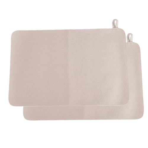 50 x 33 cm Sauna-Sitzkissen – 2 Stück weiche, wasserabsorbierende, hitzebeständige Filzmatte | Dampfbadzubehör, Dicker Saunabodenschutz für Bank und Tür, ideal für Heimsauna und Spa 50 x 33 cm Sauna-Sitzkissen – 2 Stück weiche, wasserabsorbierende, hitzebeständige Filzmatte | Dampfbadzubehör, Dicker Saunabodenschutz für Bank und Tür, ideal für Heimsauna und Spa von Generic