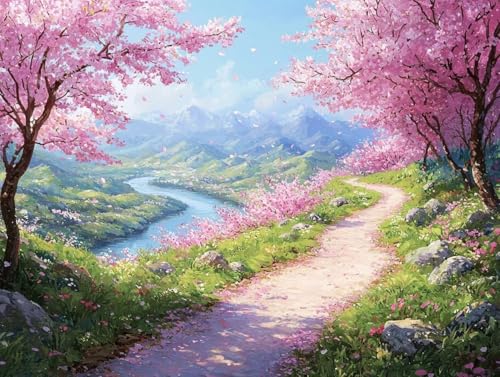 5D DIY Diamond Painting Bilder, Kurve Pfirsichblumen Diamond Painting Kits für Erwachsene Anfänger und Kinder, Mosaikherstellung Strass Full Drill Stickerei, Geschenk für Heimdekoration 30x40cm S-493 5D DIY Diamond Painting Bilder, Kurve Pfirsichblumen Diamond Painting Kits für Erwachsene Anfänger und Kinder, Mosaikherstellung Strass Full Drill Stickerei, Geschenk für Heimdekoration 30x40cm S-493 von Generic