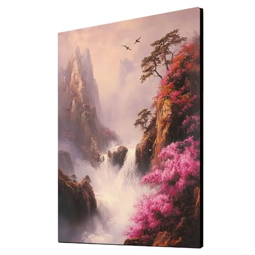 5D Diamond Painting Blume Vollbohrer Diamant Malen Nach Zahlen Landschaft mit Diamond Painting Zubehör Set, Diamant Cross Stitch Stickerei Bastelset Erwachsene für Deko Wohnzimmer 100x135cm 1ZSH-16720 5D Diamond Painting Blume Vollbohrer Diamant Malen Nach Zahlen Landschaft mit Diamond Painting Zubehör Set, Diamant Cross Stitch Stickerei Bastelset Erwachsene für Deko Wohnzimmer 100x135cm 1ZSH-16720 von Generic