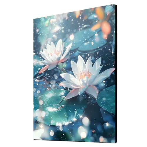 5D Diamond Painting Blume Vollbohrer Diamant Malen Nach Zahlen Pflanzen mit Diamond Painting Zubehör Set, Diamant Cross Stitch Stickerei Bastelset Erwachsene für Deko Wohnzimmer 40x55cm 1ZSH-16954 5D Diamond Painting Blume Vollbohrer Diamant Malen Nach Zahlen Pflanzen mit Diamond Painting Zubehör Set, Diamant Cross Stitch Stickerei Bastelset Erwachsene für Deko Wohnzimmer 40x55cm 1ZSH-16954 von Generic