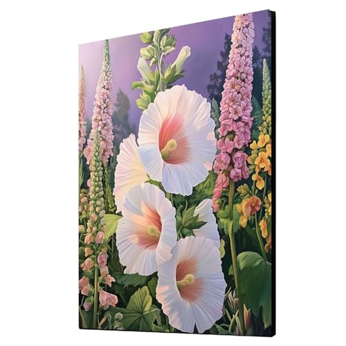 5D Diamond Painting Blume Vollbohrer Diamant Malen Nach Zahlen Pflanzen mit Diamond Painting Zubehör Set, Diamant Cross Stitch Stickerei Bastelset Erwachsene für Deko Wohnzimmer 60x80 cm 1ZSH-16426 5D Diamond Painting Blume Vollbohrer Diamant Malen Nach Zahlen Pflanzen mit Diamond Painting Zubehör Set, Diamant Cross Stitch Stickerei Bastelset Erwachsene für Deko Wohnzimmer 60x80 cm 1ZSH-16426 von Generic