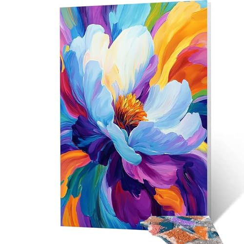 5D Diamond Painting Blume mit Diamond Painting Zubehör Set, Diamant Malen Nach Zahlen Pflanze, Diamant Cross Stitch Stickerei Bastelset Erwachsene für Deko Wohnzimmer und Geschenke 70x95 cm model-6177 5D Diamond Painting Blume mit Diamond Painting Zubehör Set, Diamant Malen Nach Zahlen Pflanze, Diamant Cross Stitch Stickerei Bastelset Erwachsene für Deko Wohnzimmer und Geschenke 70x95 cm model-6177 von Generic