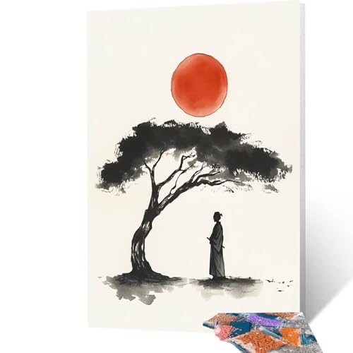 5D Diamond Painting Erwachsene Baum, Japan Diamant Painting Bilder, DIY Full Drill Mosaikherstellung Cross Stitch Bastelset Erwachsene, Geschenke für Frauen, Dekor Wohnzimmer, 40x55 cm model/-7274 5D Diamond Painting Erwachsene Baum, Japan Diamant Painting Bilder, DIY Full Drill Mosaikherstellung Cross Stitch Bastelset Erwachsene, Geschenke für Frauen, Dekor Wohnzimmer, 40x55 cm model/-7274 von Generic