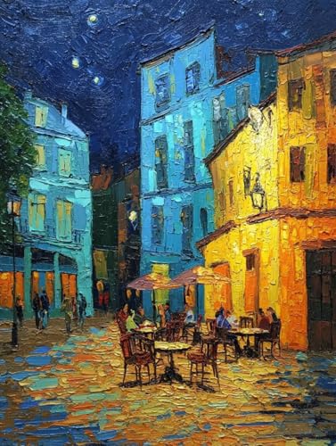 5D Diamond Painting Erwachsene Comics Diamond Painting Stadt, Basteln Erwachsene Diamant Malerei Eckige Steine Kreativ Set, Stickerei Kreuzstich Bastelset, Geschenke, Zimmer Deko 40x55cm -TL28T4 5D Diamond Painting Erwachsene Comics Diamond Painting Stadt, Basteln Erwachsene Diamant Malerei Eckige Steine Kreativ Set, Stickerei Kreuzstich Bastelset, Geschenke, Zimmer Deko 40x55cm -TL28T4 von Generic