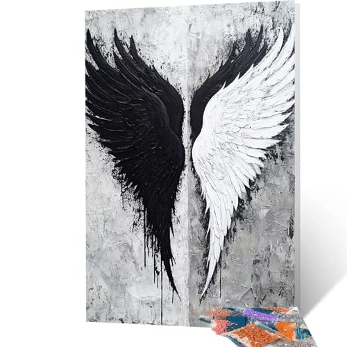 5D Diamond Painting Erwachsene Flügel, Engelsflügel Diamant Painting Bilder, DIY Full Drill Mosaikherstellung Cross Stitch Bastelset Erwachsene, Geschenke, Dekor Wohnzimmer, 100 x 135 cm model/-7830 5D Diamond Painting Erwachsene Flügel, Engelsflügel Diamant Painting Bilder, DIY Full Drill Mosaikherstellung Cross Stitch Bastelset Erwachsene, Geschenke, Dekor Wohnzimmer, 100 x 135 cm model/-7830 von Generic