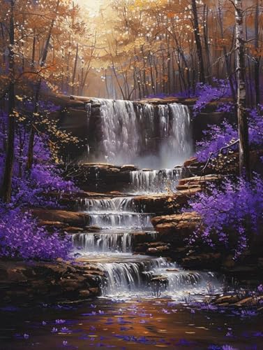5D Diamond Painting Erwachsene Landschaft, Diamant Painting Fallen Eckige Steine, Kreativ Bastelset Erwachsene, DIY Full Drill Diamanten Kinder Set, Wanddeko Wohnzimmer, Geschenke 100x135cm -FZ2508918 5D Diamond Painting Erwachsene Landschaft, Diamant Painting Fallen Eckige Steine, Kreativ Bastelset Erwachsene, DIY Full Drill Diamanten Kinder Set, Wanddeko Wohnzimmer, Geschenke 100x135cm -FZ2508918 von Generic