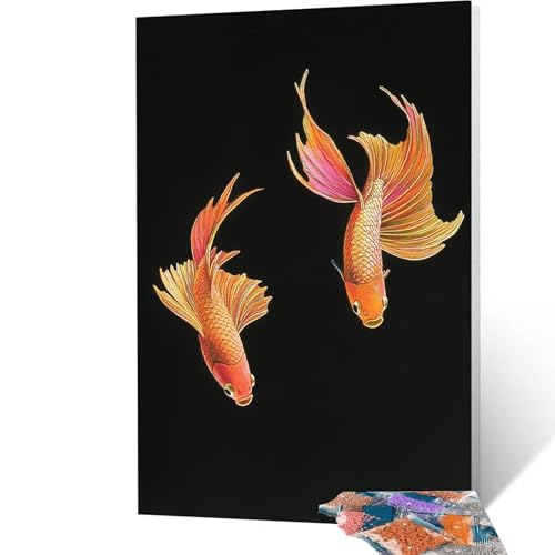 5D Diamond Painting Erwachsene Tier, Fisch Diamant Painting Bilder, DIY Full Drill Mosaikherstellung Cross Stitch Bastelset Erwachsene, Geschenke für Frauen, Dekor Wohnzimmer, 30 x 40 cm model/-6342 5D Diamond Painting Erwachsene Tier, Fisch Diamant Painting Bilder, DIY Full Drill Mosaikherstellung Cross Stitch Bastelset Erwachsene, Geschenke für Frauen, Dekor Wohnzimmer, 30 x 40 cm model/-6342 von Generic