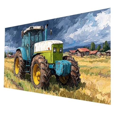 5D Diamond Painting Erwachsene Traktor, Bauernhof Diamant Painting Bilder, DIY Full Drill Mosaikherstellung Cross Stitch Bastelset Erwachsene, Geschenke für Frauen Deko Wohnzimmer 100x200cm model10199 5D Diamond Painting Erwachsene Traktor, Bauernhof Diamant Painting Bilder, DIY Full Drill Mosaikherstellung Cross Stitch Bastelset Erwachsene, Geschenke für Frauen Deko Wohnzimmer 100x200cm model10199 von Generic