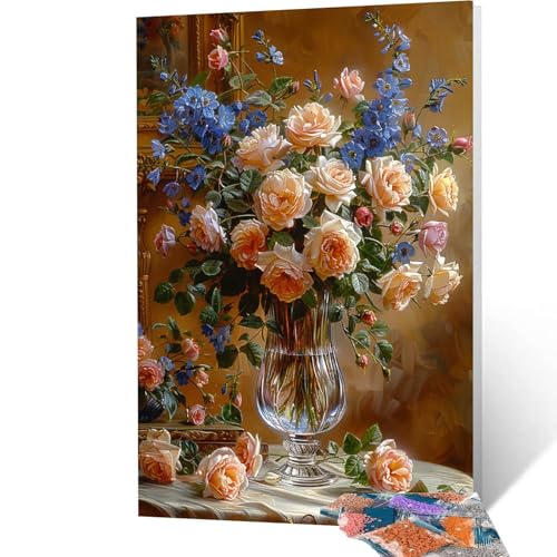 5D Diamond Painting Erwachsene Vase, Geschenk Diamant Painting Bilder, DIY Full Drill Mosaikherstellung Cross Stitch Bastelset Erwachsene, Geschenke für Frauen, Dekor Wohnzimmer, 80 x 110cm model-4628 5D Diamond Painting Erwachsene Vase, Geschenk Diamant Painting Bilder, DIY Full Drill Mosaikherstellung Cross Stitch Bastelset Erwachsene, Geschenke für Frauen, Dekor Wohnzimmer, 80 x 110cm model-4628 von Generic
