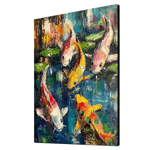 5D Diamond Painting Fisch Vollbohrer Diamant Malen Nach Zahlen Tier mit Diamond Painting Zubehör Set, Diamant Cross Stitch Stickerei Bastelset Erwachsene für Deko Wohnzimmer 40x55 cm 1ZSH- 5704 5D Diamond Painting Fisch Vollbohrer Diamant Malen Nach Zahlen Tier mit Diamond Painting Zubehör Set, Diamant Cross Stitch Stickerei Bastelset Erwachsene für Deko Wohnzimmer 40x55 cm 1ZSH- 5704 von Generic