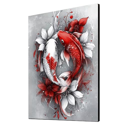 5D Diamond Painting Fisch Vollbohrer Diamant Malen Nach Zahlen Tier mit Diamond Painting Zubehör Set, Diamant Cross Stitch Stickerei Bastelset Erwachsene für Deko Wohnzimmer 60x80 cm 1ZSH-17746 5D Diamond Painting Fisch Vollbohrer Diamant Malen Nach Zahlen Tier mit Diamond Painting Zubehör Set, Diamant Cross Stitch Stickerei Bastelset Erwachsene für Deko Wohnzimmer 60x80 cm 1ZSH-17746 von Generic