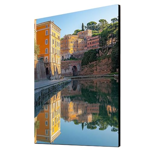 5D Diamond Painting Gelb Vollbohrer Diamant Malen Nach Zahlen Architektur mit Diamond Painting Zubehör Set, Diamant Cross Stitch Stickerei Bastelset Erwachsene für Deko Wohnzimmer 30x40cm 1ZSH-6502 5D Diamond Painting Gelb Vollbohrer Diamant Malen Nach Zahlen Architektur mit Diamond Painting Zubehör Set, Diamant Cross Stitch Stickerei Bastelset Erwachsene für Deko Wohnzimmer 30x40cm 1ZSH-6502 von Generic