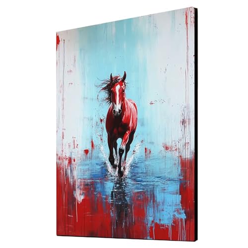 5D Diamond Painting Horse Vollbohrer Diamant Malen Nach Zahlen Tier mit Diamond Painting Zubehör Set, Diamant Cross Stitch Stickerei Bastelset Erwachsene für Deko Wohnzimmer 100x135 cm 1ZSH-16870 5D Diamond Painting Horse Vollbohrer Diamant Malen Nach Zahlen Tier mit Diamond Painting Zubehör Set, Diamant Cross Stitch Stickerei Bastelset Erwachsene für Deko Wohnzimmer 100x135 cm 1ZSH-16870 von Generic