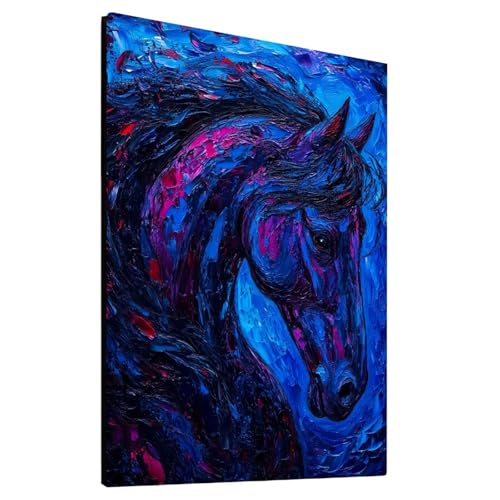 5D Diamond Painting Horse mit Diamond Painting Zubehör Set, Diamant Malen Nach Zahlen Tier, Diamant Cross Stitch Stickerei Bastelset Erwachsene für Deko Wohnzimmer und Geschenke 50 x 70 cm model-17425 5D Diamond Painting Horse mit Diamond Painting Zubehör Set, Diamant Malen Nach Zahlen Tier, Diamant Cross Stitch Stickerei Bastelset Erwachsene für Deko Wohnzimmer und Geschenke 50 x 70 cm model-17425 von Generic