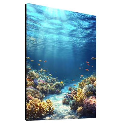 5D Diamond Painting Koralle mit Diamond Painting Zubehör Set, Diamant Malen Nach Zahlen Fisch, Diamant Cross Stitch Stickerei Bastelset Erwachsene für Deko Wohnzimmer und Geschenke 35x50cm model-20193 5D Diamond Painting Koralle mit Diamond Painting Zubehör Set, Diamant Malen Nach Zahlen Fisch, Diamant Cross Stitch Stickerei Bastelset Erwachsene für Deko Wohnzimmer und Geschenke 35x50cm model-20193 von Generic
