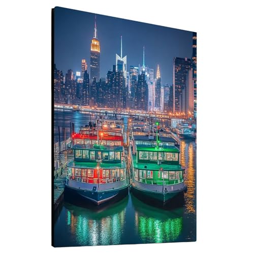 5D Diamond Painting New York mit Diamond Painting Zubehör Set, Diamant Malen Nach Zahlen Boot, Diamant Cross Stitch Stickerei Bastelset Erwachsene für Deko Wohnzimmer, Geschenke 50 x 70 cm model-22225 5D Diamond Painting New York mit Diamond Painting Zubehör Set, Diamant Malen Nach Zahlen Boot, Diamant Cross Stitch Stickerei Bastelset Erwachsene für Deko Wohnzimmer, Geschenke 50 x 70 cm model-22225 von Generic