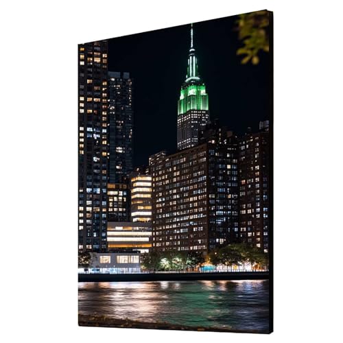 5D Diamond Painting Stadt Vollbohrer Diamant Malen Nach Zahlen Meerblick mit Diamond Painting Zubehör Set, Diamant Cross Stitch Stickerei Bastelset Erwachsene für Deko Wohnzimmer 40x55cm 1ZSH-17404 5D Diamond Painting Stadt Vollbohrer Diamant Malen Nach Zahlen Meerblick mit Diamond Painting Zubehör Set, Diamant Cross Stitch Stickerei Bastelset Erwachsene für Deko Wohnzimmer 40x55cm 1ZSH-17404 von Generic