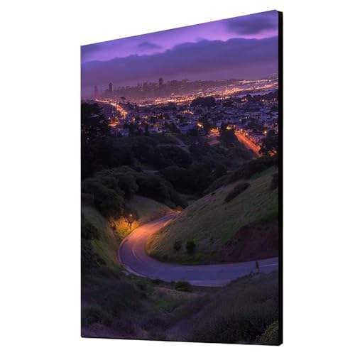 5D Diamond Painting Stadt Vollbohrer Diamant Malen Nach Zahlen Nachtansicht mit Diamond Painting Zubehör Set, Diamant Cross Stitch Stickerei Bastelset Erwachsene für Deko Wohnzimmer 30x40cm 1ZSH-17962 5D Diamond Painting Stadt Vollbohrer Diamant Malen Nach Zahlen Nachtansicht mit Diamond Painting Zubehör Set, Diamant Cross Stitch Stickerei Bastelset Erwachsene für Deko Wohnzimmer 30x40cm 1ZSH-17962 von Generic