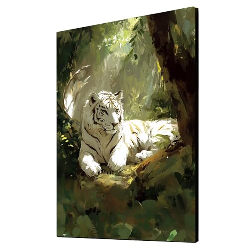 5D Diamond Painting Tiger Vollbohrer Diamant Malen Nach Zahlen Tier mit Diamond Painting Zubehör Set, Diamant Cross Stitch Stickerei Bastelset Erwachsene für Deko Wohnzimmer 100x135cm 1ZSH-16750 5D Diamond Painting Tiger Vollbohrer Diamant Malen Nach Zahlen Tier mit Diamond Painting Zubehör Set, Diamant Cross Stitch Stickerei Bastelset Erwachsene für Deko Wohnzimmer 100x135cm 1ZSH-16750 von Generic