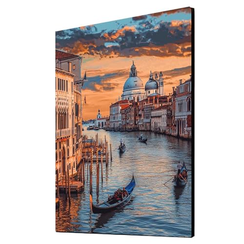 5D Diamond Painting Venedig Vollbohrer Diamant Malen Nach Zahlen Stadt mit Diamond Painting Zubehör Set, Diamant Cross Stitch Stickerei Bastelset Erwachsene für Deko Wohnzimmer 90x120 cm 1ZSH-5359 5D Diamond Painting Venedig Vollbohrer Diamant Malen Nach Zahlen Stadt mit Diamond Painting Zubehör Set, Diamant Cross Stitch Stickerei Bastelset Erwachsene für Deko Wohnzimmer 90x120 cm 1ZSH-5359 von Generic