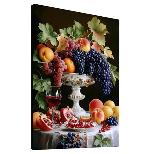 5D Diamond Painting Wein mit Diamond Painting Zubehör Set, Diamant Malen Nach Zahlen Traube, Diamant Cross Stitch Stickerei Bastelset Erwachsene für Deko Wohnzimmer und Geschenke 90x120 cm model-11519 5D Diamond Painting Wein mit Diamond Painting Zubehör Set, Diamant Malen Nach Zahlen Traube, Diamant Cross Stitch Stickerei Bastelset Erwachsene für Deko Wohnzimmer und Geschenke 90x120 cm model-11519 von Generic