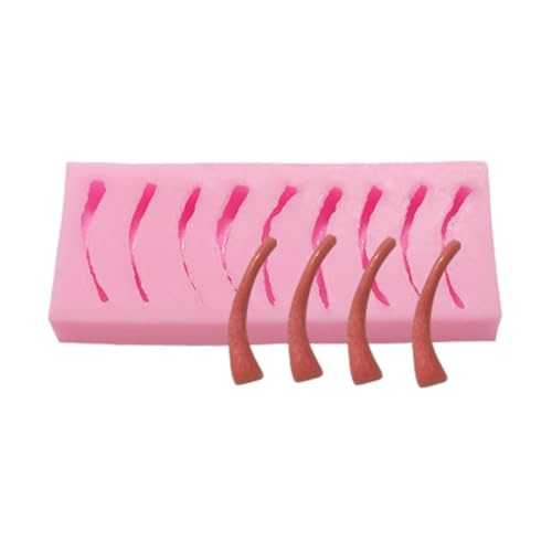 6 Bougies aus Silikon in Form von Pomme 3D – Haute Qualität, Anti-Verklebungen und Reste für die Chaleur – Parfaits für die Herstellung von Bougies, Savons und Pâtisserien 6 Bougies aus Silikon in Form von Pomme 3D – Haute Qualität, Anti-Verklebungen und Reste für die Chaleur – Parfaits für die Herstellung von Bougies, Savons und Pâtisserien von Generic