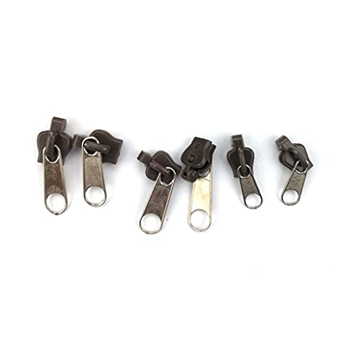 6 Stück Universal Instant Fix Zipper Repair Kit Ersatz Zip Slider Zähne Reißverschlüsse Langlebig und modisch von Generic