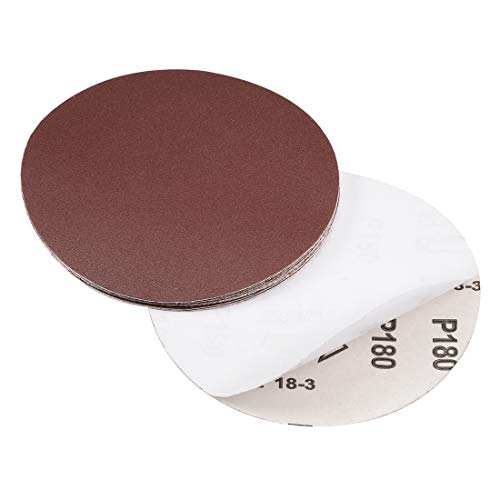 6-Zoll-PSA-Schleifscheiben, Körnung 180, selbstklebendes Aluminiumoxid-Schleifpapier für Exzenterschleifer, Holz, Metall, automatisches Trockenpolieren, 10 Stück 6-Zoll-PSA-Schleifscheiben, Körnung 180, selbstklebendes Aluminiumoxid-Schleifpapier für Exzenterschleifer, Holz, Metall, automatisches Trockenpolieren, 10 Stück von Generic