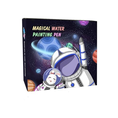 8/12 Magische schwebende Zeichnungen, Paket für Kinder, erstellen magische schwebende Zeichnungen, Paket mit Doodle-Wasser-Schwimmstiften (1 ml) Nby45 (A, 14.5X14.5X3.5cm) von Generic