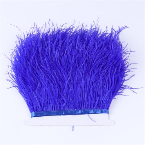 8-10 cm Straußenfeder-Bordüre, 1 m, natürliche Straußenfedern, Fransen, Hochzeit, Party, Dekoration für DIY, Handwerk, Königsblau, 8-10 cm 8-10 cm Straußenfeder-Bordüre, 1 m, natürliche Straußenfedern, Fransen, Hochzeit, Party, Dekoration für DIY, Handwerk, Königsblau, 8-10 cm von Generic