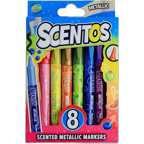 8 Scenttos Metallic-Marker von Generic
