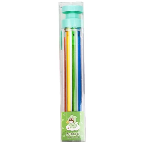 8 in 1 Buntstifte - Drehbarer Pastellstift Mehrfarbige Stifte Sanft Glatt Magic Color Stift | Partygeschenk Kinderbedarf 8-in-1 Regenbogenstifte für Studenten Kinder Kinder Mädchen 8 in 1 Buntstifte - Drehbarer Pastellstift Mehrfarbige Stifte Sanft Glatt Magic Color Stift | Partygeschenk Kinderbedarf 8-in-1 Regenbogenstifte für Studenten Kinder Kinder Mädchen von Generic