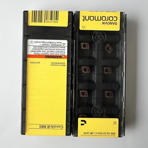 880-010203H-C-LM 1144 / CNC-Drehmaschine Hartmetall-Klingenwerkzeug, 10 Stück von Generic