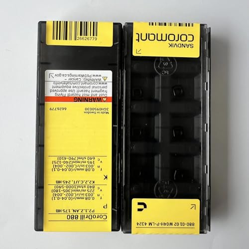 880-0102W04H-P-LM 4324 / CNC-Drehmeißel, Hartmetall, 10 Stück von Generic
