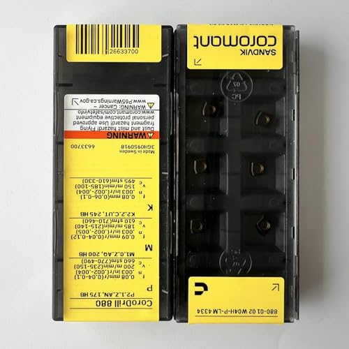 880-0102W04H-P-LM 4334 / CNC-Drehmaschine Hartmetall-Klingenwerkzeug, 10 Stück 880-0102W04H-P-LM 4334 / CNC-Drehmaschine Hartmetall-Klingenwerkzeug, 10 Stück von Generic