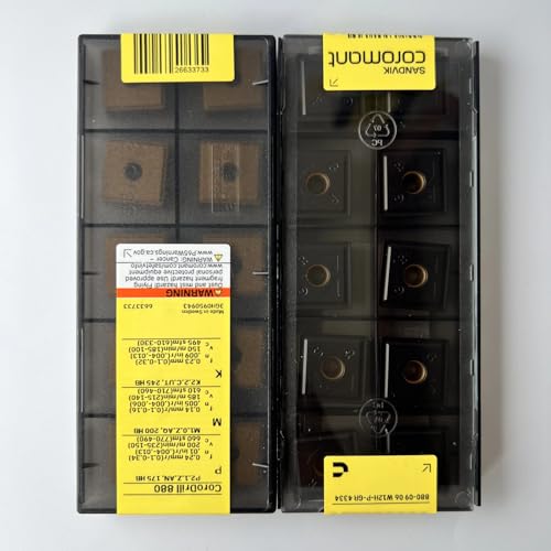 880-0906W12H-P-GR 4334 Hartmetall-Klinge, 10 Stück 880-0906W12H-P-GR 4334 Hartmetall-Klinge, 10 Stück von Generic