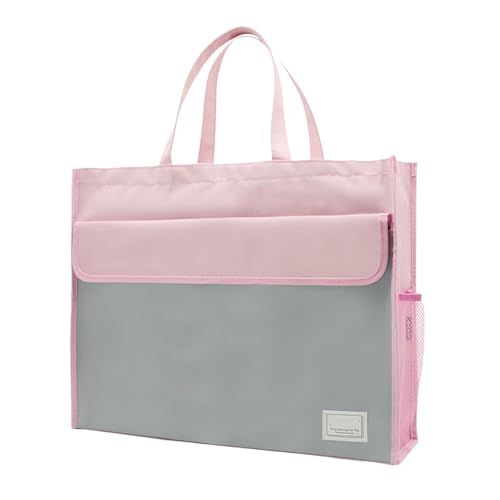A3-Dokumentenmappe – große Kapazität, wasserdichte Dokumententasche | Oxford Fabric Carrier Tasche für Schule, Büroreise, faltbarer Platz für Bücher von Generic