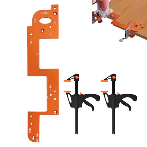 ARC Grooving Auxiliary Tool - Holz- und Metallschlitzanleitung Vorlage | Präzise Grooving -Locator für Griffausschnitte, Kleiderschranktüren, Schrankpaneele, Schubladenrillen, Holzbearbeitungswerkzeug ARC Grooving Auxiliary Tool - Holz- und Metallschlitzanleitung Vorlage | Präzise Grooving -Locator für Griffausschnitte, Kleiderschranktüren, Schrankpaneele, Schubladenrillen, Holzbearbeitungswerkzeug von Generic