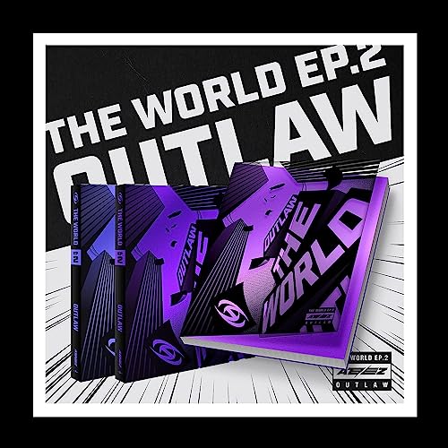 ATEEZ The World EP.2 : OUTLAW 9th Mini Album CD+Teambook+Teamlabel+Teammark+Emergency kit+Partner card+Photocard+Action card+Tracking Sealed (Random) von Generic