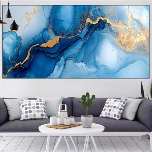 Abstrakt Diamond Painting xxl 100x200cm Diamond Painting Erwachsene Marmor Diamant Malerei Set,Mosaikherstellung Malen Nach Zahlen Cross Stickerei Kunst Leinwand Malerei Kits,Décor Gifts Frauen CN-57 von Generic