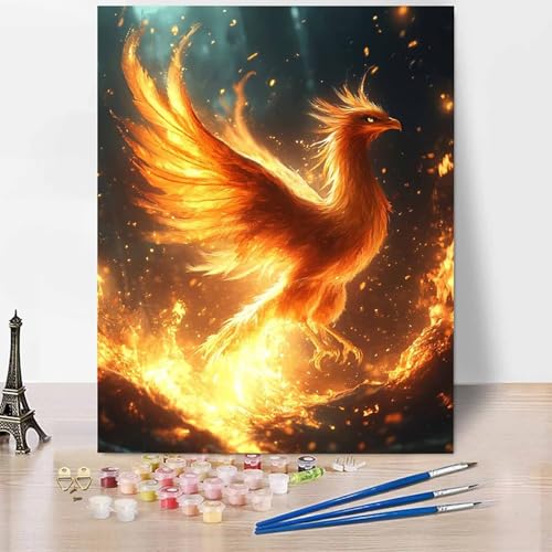 Abstrakt Malen Nach Zahlen Erwachsene PhöNix Malen Nach Zahlen Kreativ Set Erwachsene 100 x 135 cm, Leinwand Ölgemälde Bastelset mit Pinsel und Farben für Geschenke für Frauen, Ohne Rahmen -XY99D Abstrakt Malen Nach Zahlen Erwachsene PhöNix Malen Nach Zahlen Kreativ Set Erwachsene 100 x 135 cm, Leinwand Ölgemälde Bastelset mit Pinsel und Farben für Geschenke für Frauen, Ohne Rahmen -XY99D von Generic