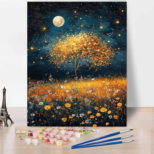 Abstrakt Malen Nach Zahlen Erwachsene Sternenhimmel Malen Nach Zahlen Kreativ Set Erwachsene 100 x 135 cm, Ölgemälde Bastelset mit Pinsel und Farben für Geschenke für Frauen, Ohne Rahmen -XY63I Abstrakt Malen Nach Zahlen Erwachsene Sternenhimmel Malen Nach Zahlen Kreativ Set Erwachsene 100 x 135 cm, Ölgemälde Bastelset mit Pinsel und Farben für Geschenke für Frauen, Ohne Rahmen -XY63I von Generic