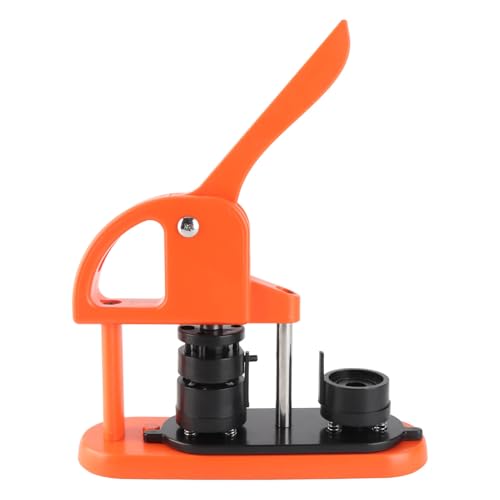 Abzeichenknopf Drücken Sie die Maschine und Entwickeln Sie Hände on Qualifikationen Labour Saving Taste Maker Maker Maschine, die Unterhaltsam mit Dem Kreisschneider für Hausgemacht Ist (25mm) (32 mm) von Generic